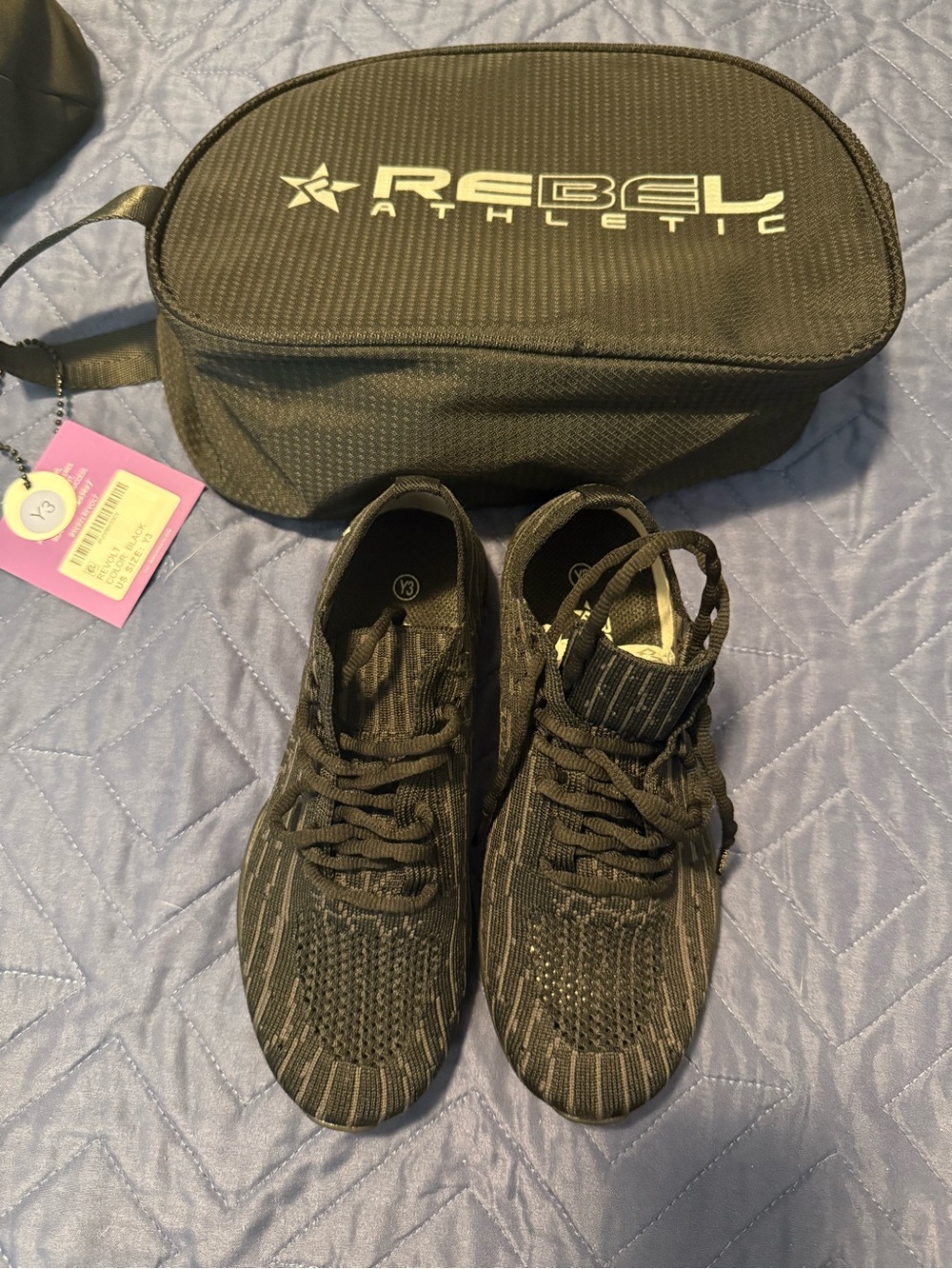 Girls size 3 Rebel Cheer Shoes